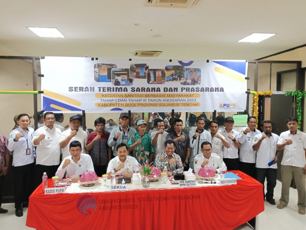 Serah Terima Pekerjaan Sanitasi Desa, Harapan Baru untuk Masyarakat Sehat