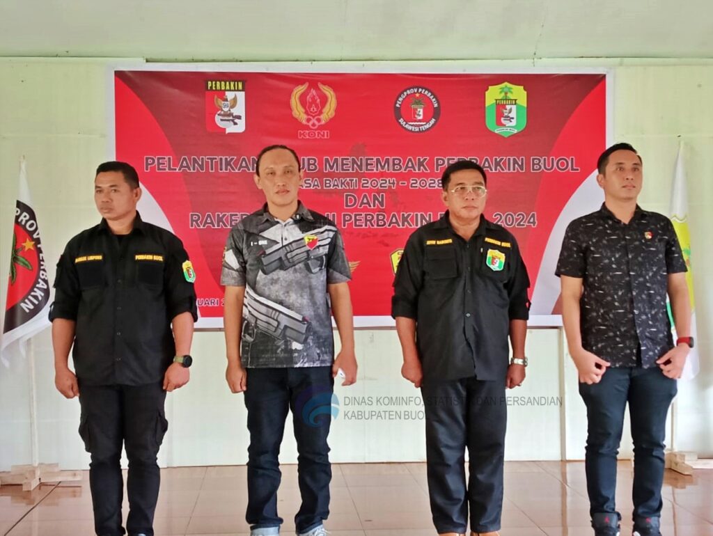 Pelantikan Pengurus Club Menembak Perbakin Buol dan Rakerkab Ke-2 Tahun 2024