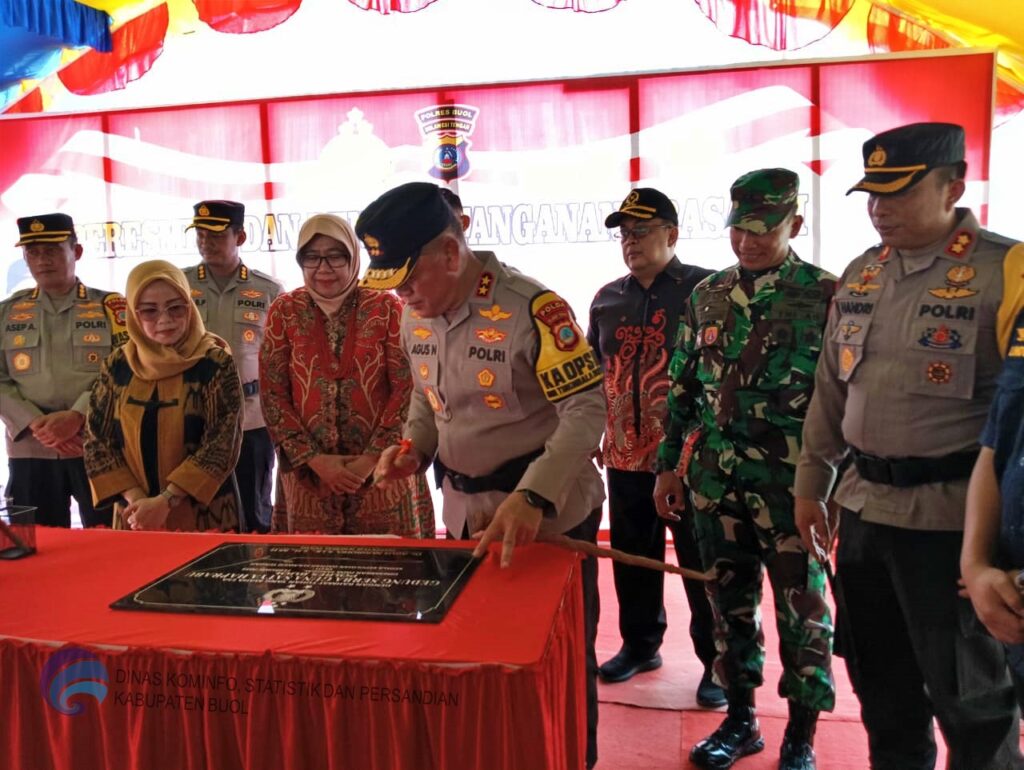 Kapolda Sulteng Resmikan Gedung di Mapolres Buol