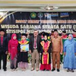 Wakil Bupati Buol Hadiri Wisuda Sarjana Ke-XIV STISIPOL Mujahidin Buol Tahun 2025